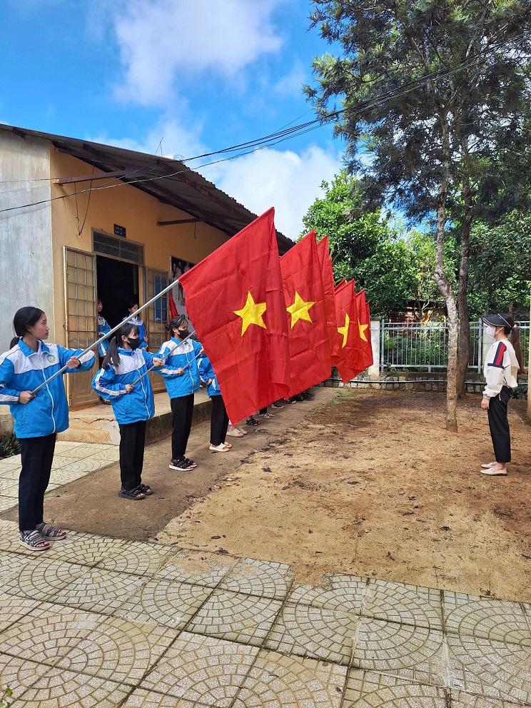 Công Tác Tựu Trường và Chuẩn Bị Khai Giảng của Trường THCS Lê Văn Tám, Huyện Lâm Hà